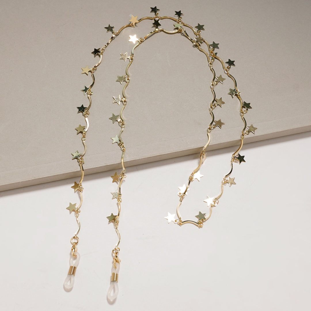 Star-Embellished Eyewear Chain kalsten