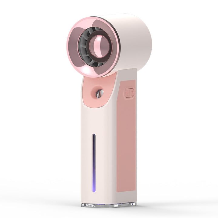 Unisex portable ultrasonic facial spray and mini fan with USB charging function Kalsten