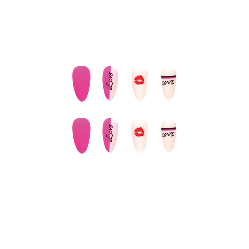 Artful nail art with heart motifs and creative accents Kalsten