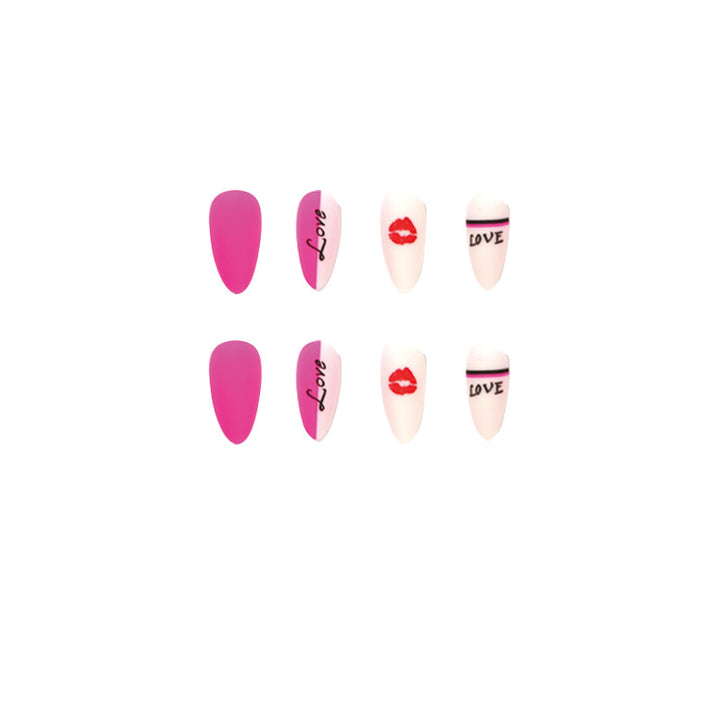 Artful nail art with heart motifs and creative accents Kalsten