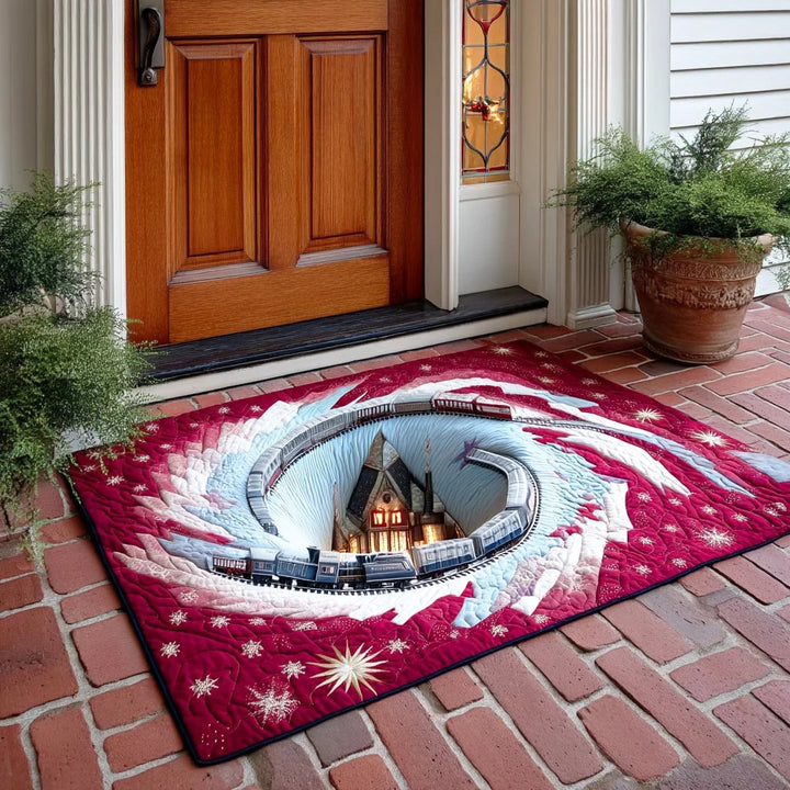 Holiday-Themed Decorative Outdoor Mat