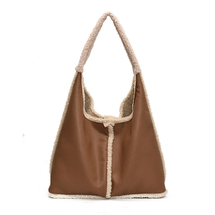 Faux Leather Tote Bag
