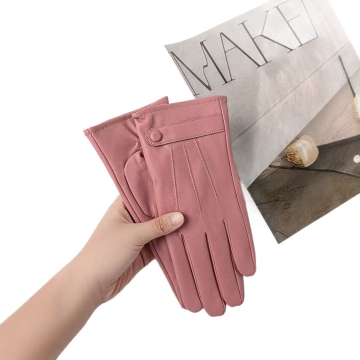 Elegant Touchscreen Leather Gloves Kalsten
