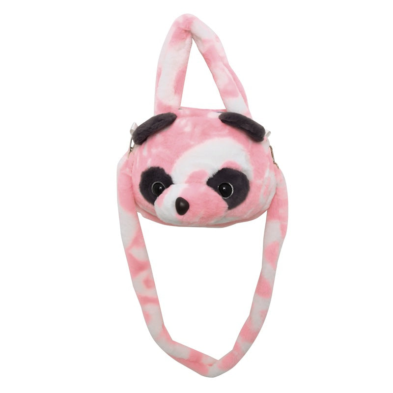 Playful Plush Animal-Themed Handbag