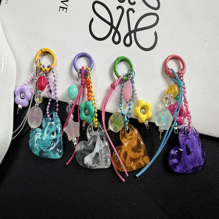 Trendy Beaded Charm Keychain Kalsten