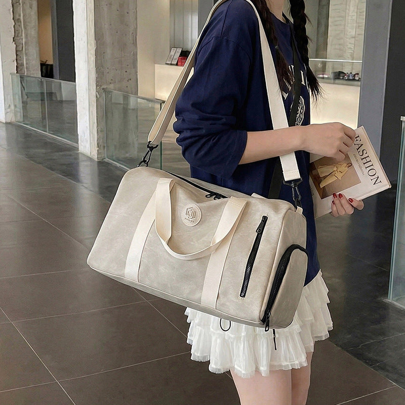 Durable Canvas Weekend Duffle Bag Kalsten