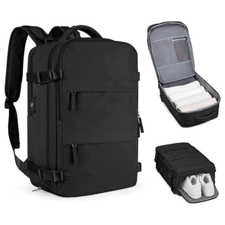 Multi-Compartment Travel Backpack Kalsten