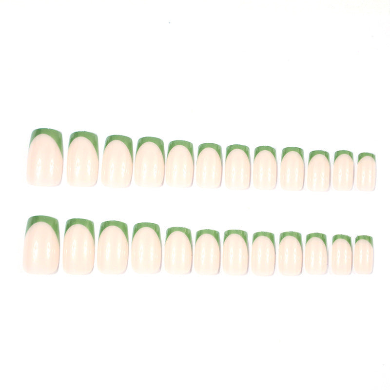 Acrylic Nail Enhancements with Elegant French Tips Kalsten