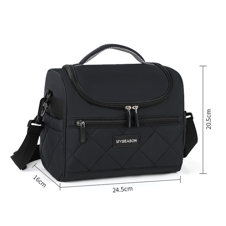 Insulated Zip-Top Lunch Tote