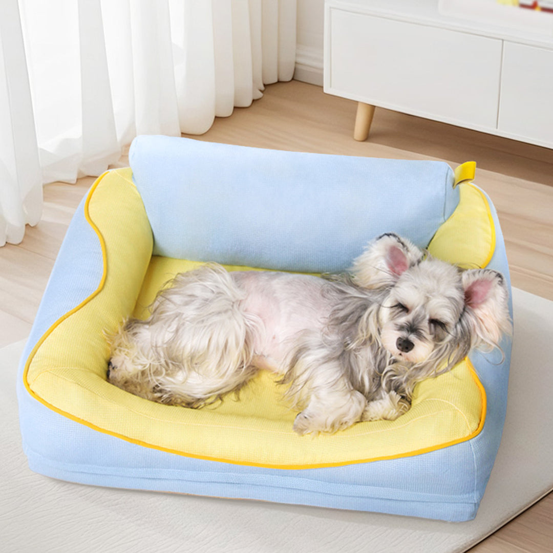 Cozy Bolstered Dog Bed Sofa