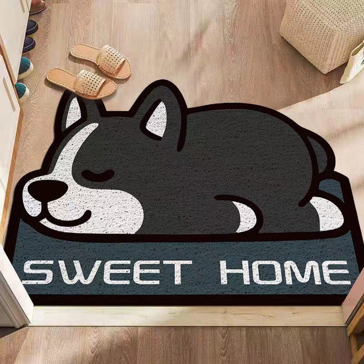 Cat-Themed Decorative Floor Mat for Home