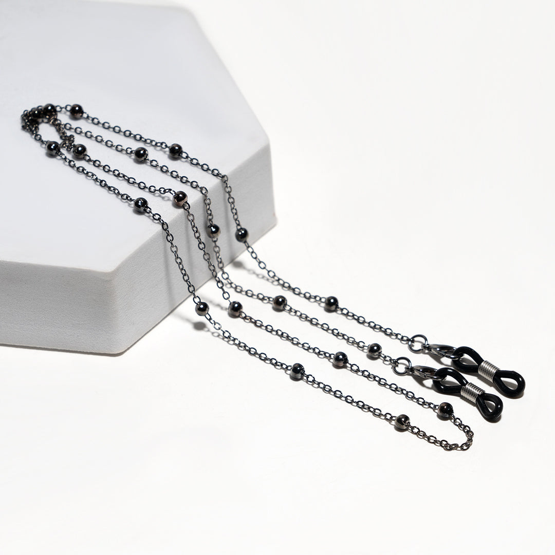 Beaded Eyewear Chain with Secure Clasps kalsten