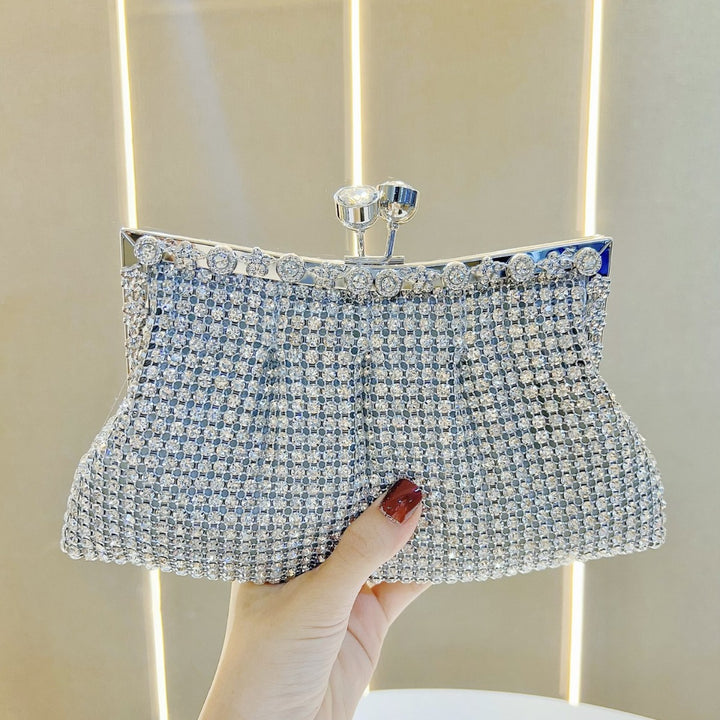 Glittering Crystal Clutch