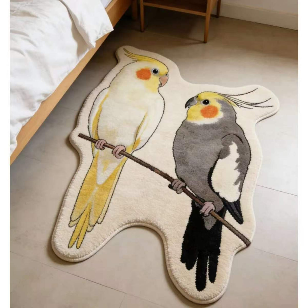 Dog-Themed Decorative Floor Mat