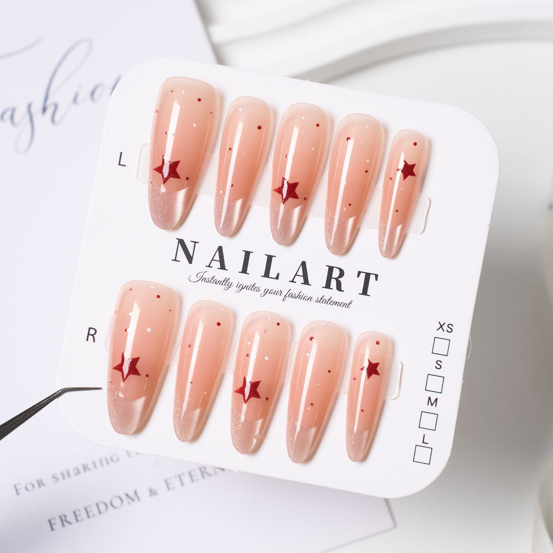 Stylish Press-On Nail Set Kalsten
