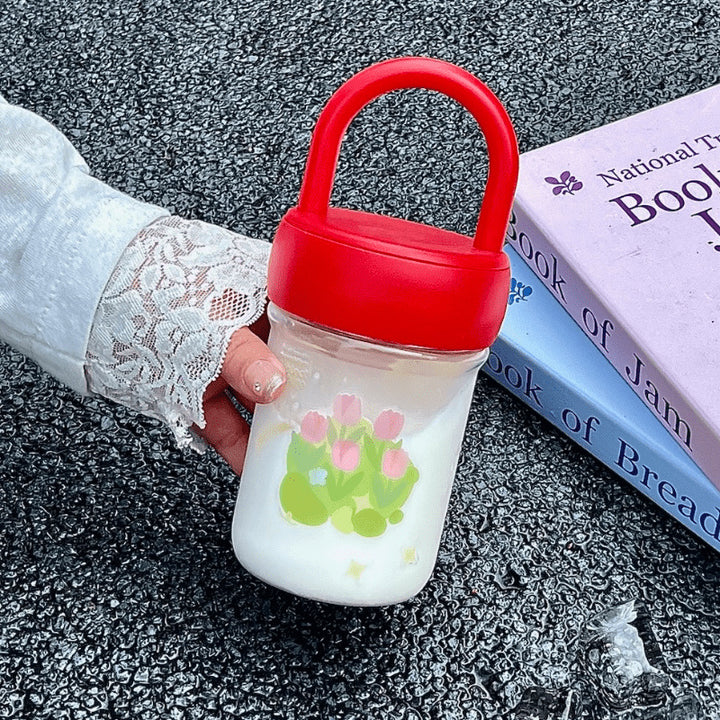 Ladies eco-friendly water bottle with practical carrying handle Kalsten