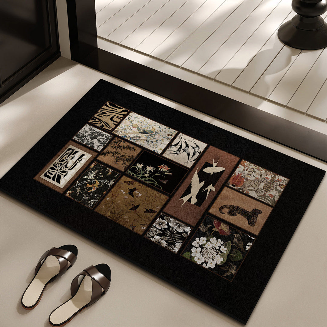 Decorative Bird Theme Rug