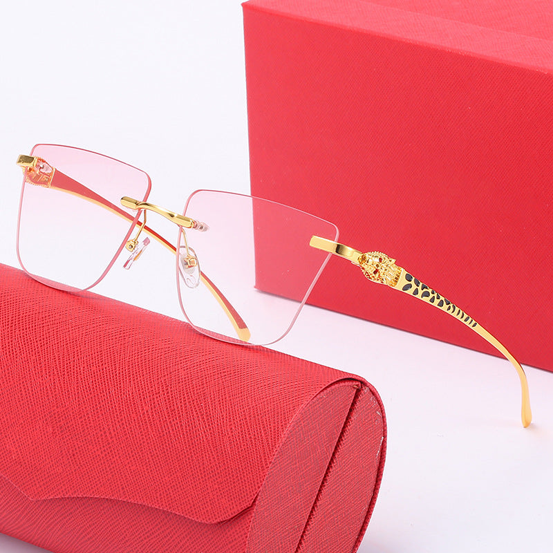 Women's Geometric Sunglasses with Elegant Gold-Colored Detail Kalsten