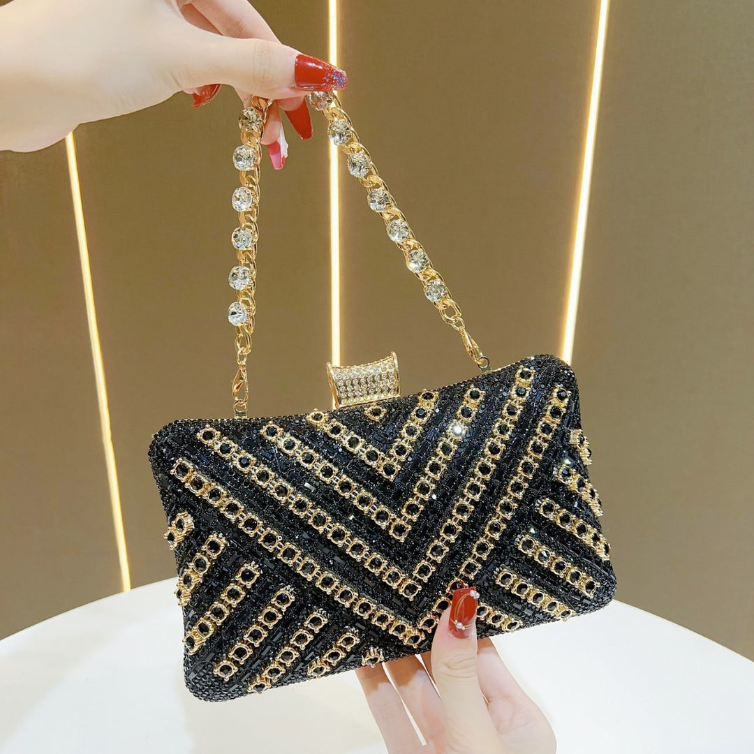 Elegant Bejeweled Evening Clutch
