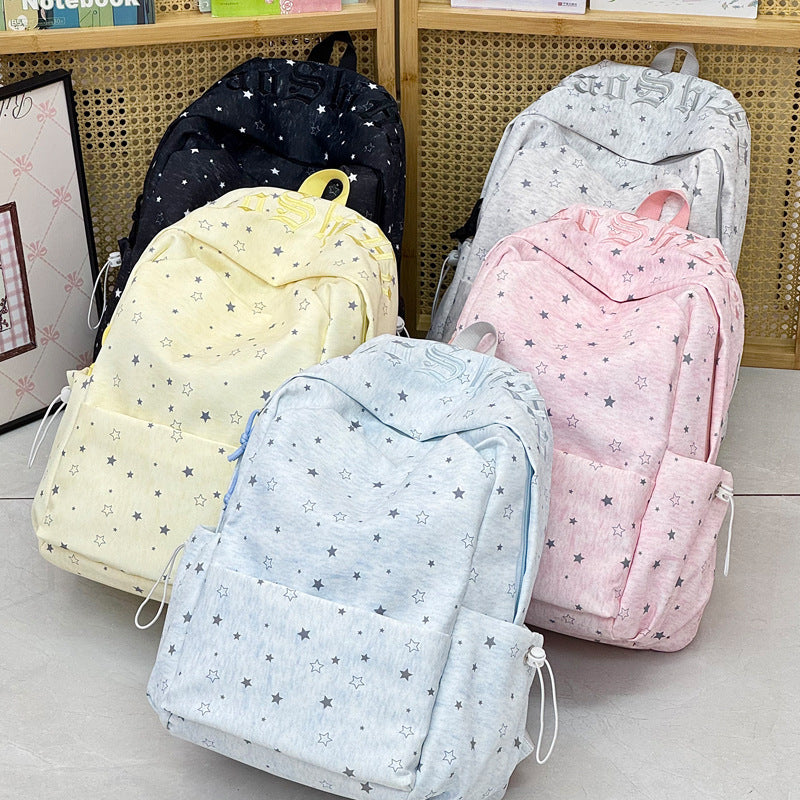 Stylish Star-Embellished Backpack Kalsten 1791205779