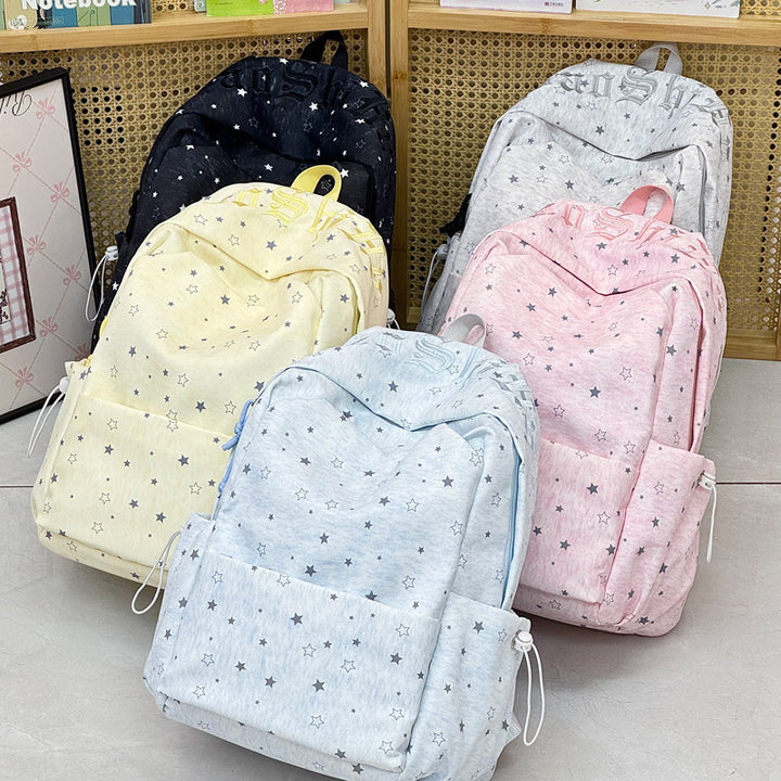 Stylish Star-Embellished Backpack Kalsten 1791205779