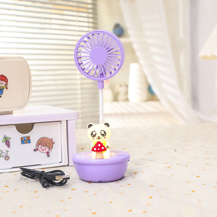 Women's USB Table Fan with LED Design Kalsten