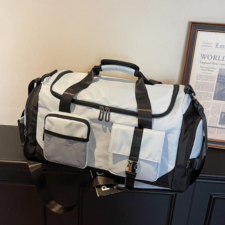 Sporty multifunctional travel bag with external pocket Kalsten