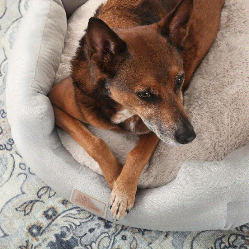 Luxurious Faux Fur Dog Bed