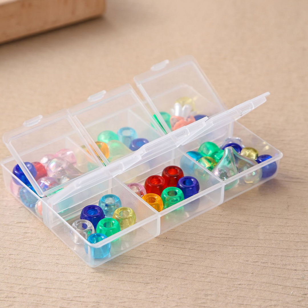 Clear Multi-Compartment Organizer Box Kalsten