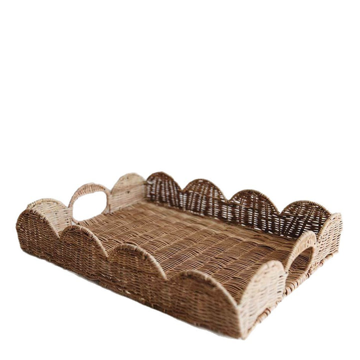 Elegant serving basket in wave pattern Kalsten