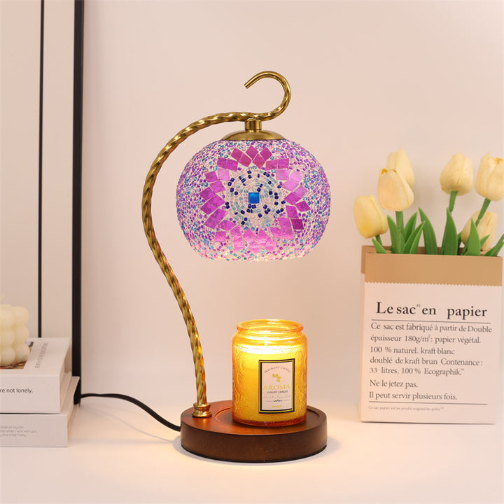 Mosaic Glass Table Lamp