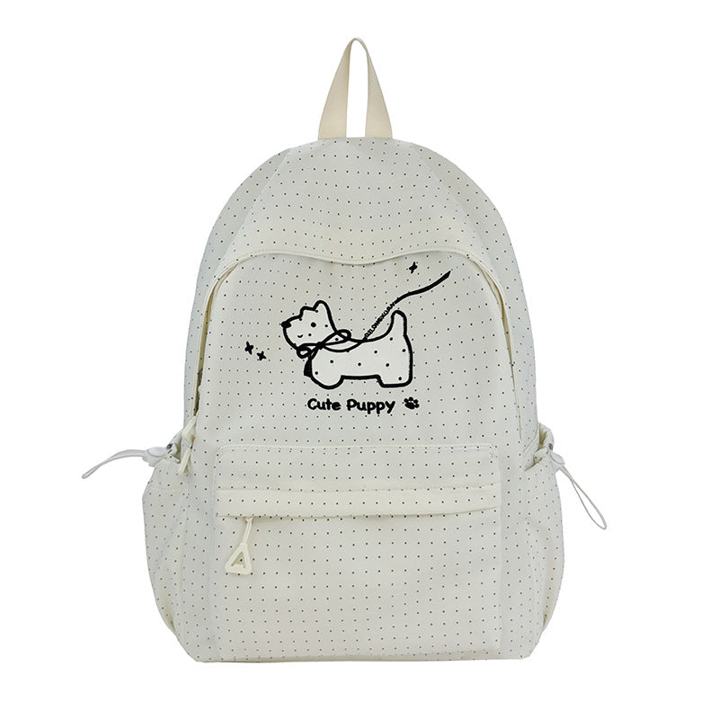 Cute Puppy-Themed School Backpack Kalsten