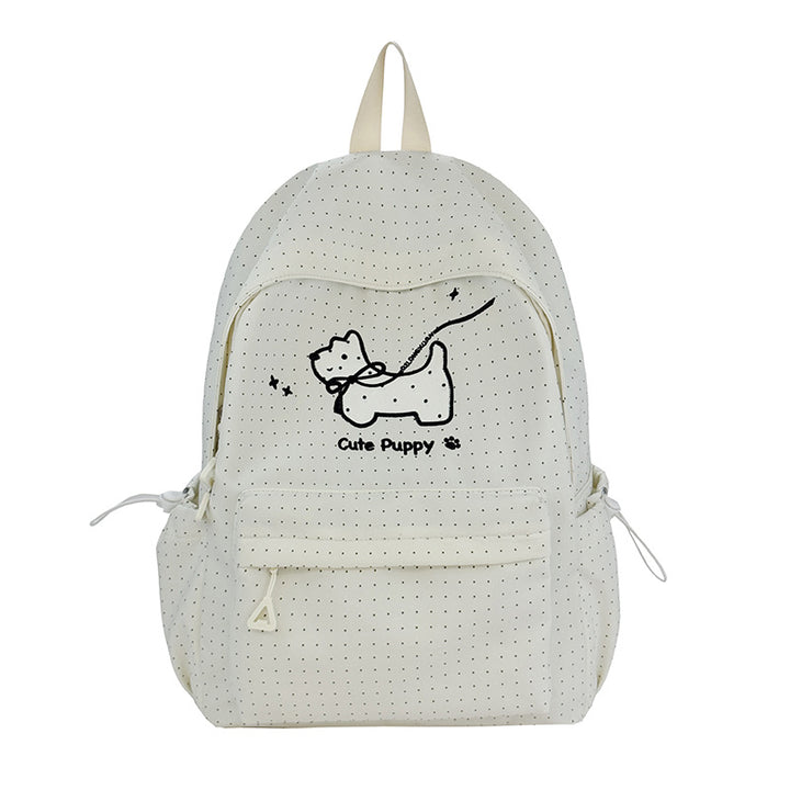 Cute Puppy-Themed School Backpack Kalsten