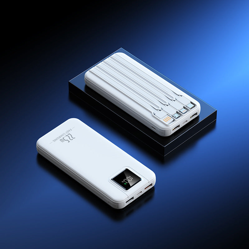 Portable power bank with intelligent fast charging function and digital charge level display Kalsten