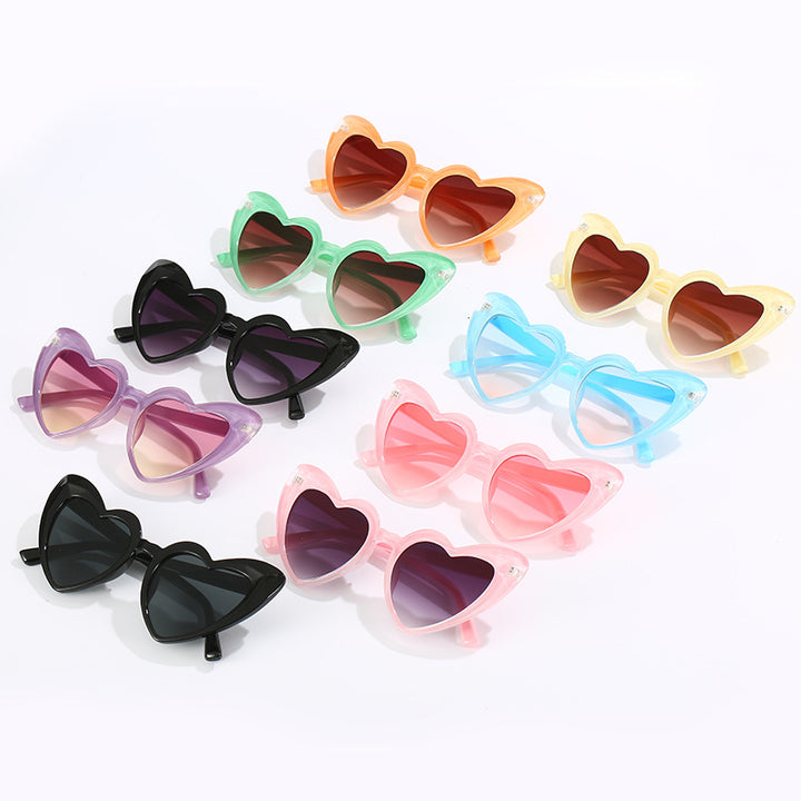 Ladies Heart-Shaped Sunglasses in Innovative Design Kalsten