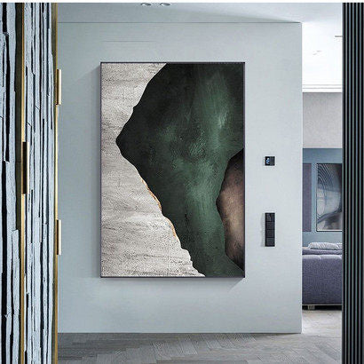 Abstract Textured Wall Art for Interiors