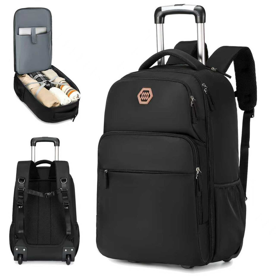 Stylish Wheeled Travel Backpack
