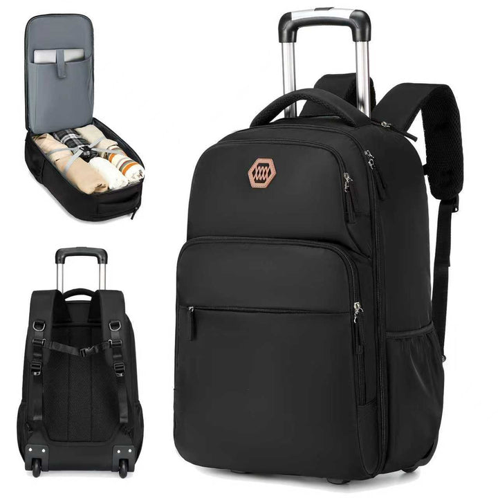 Stylish Wheeled Travel Backpack