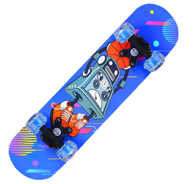 Girls' Cartoon Character Mini Skateboard Kalsten
