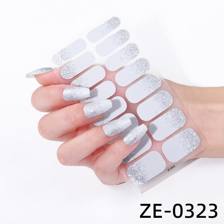 Premium Sparkling Glitter Nail Wraps
