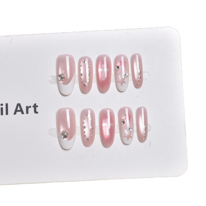 Decorative Ombre Press-On Nail Set Kalsten
