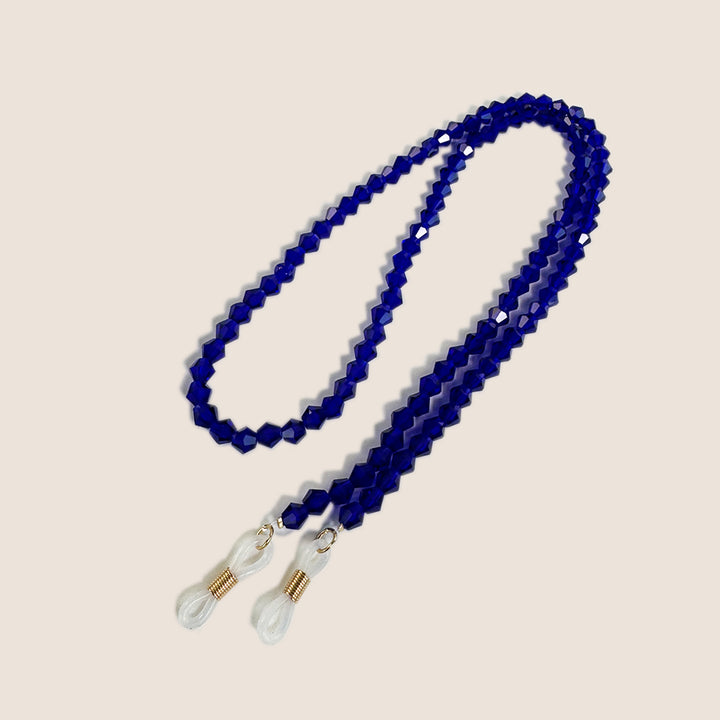 Beaded Eyewear Chain with Clear Tips Kalsten