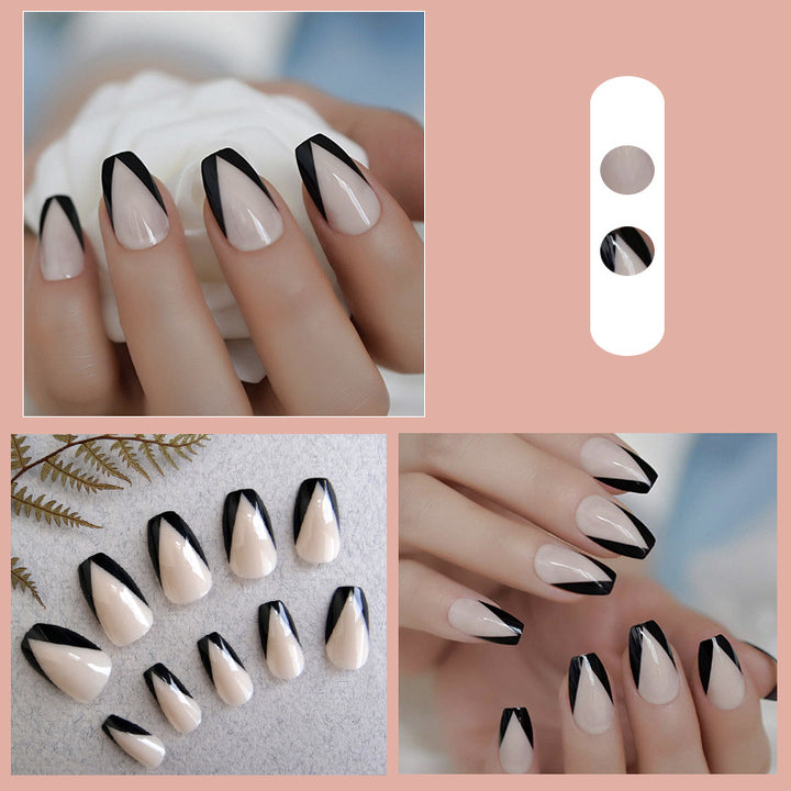Artistic Negative Space Press-On Nail Set