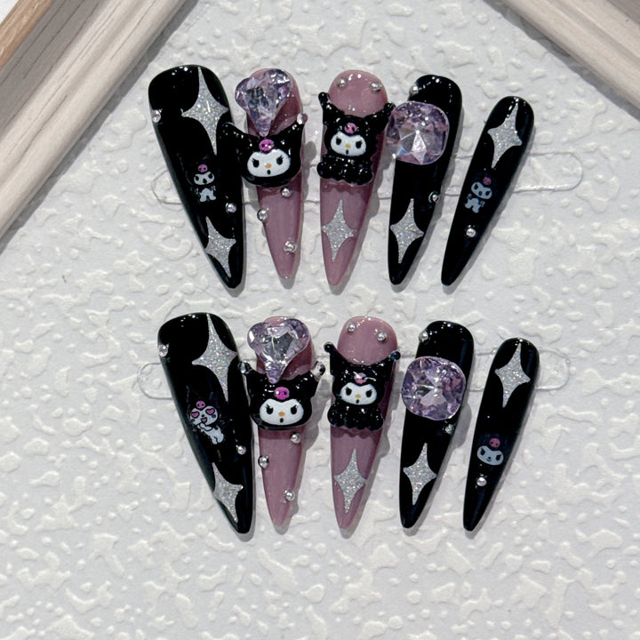 Thematic Decorative 3D Nail Art Set