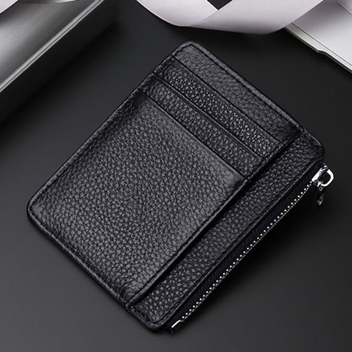 Premium Textured Leather Card Holder Kalsten