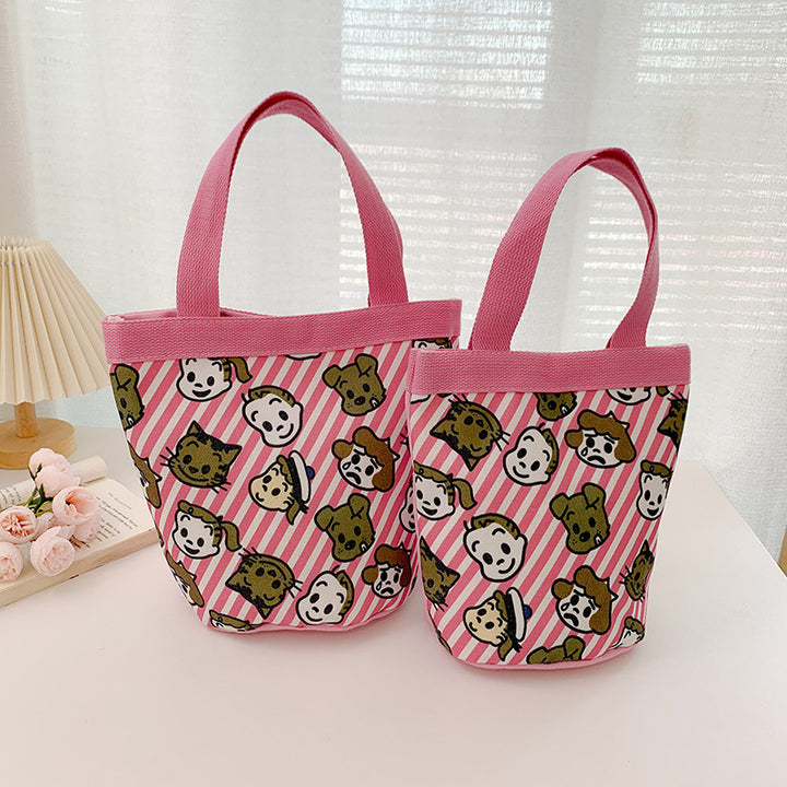 Fun-Themed Character Tote Bag