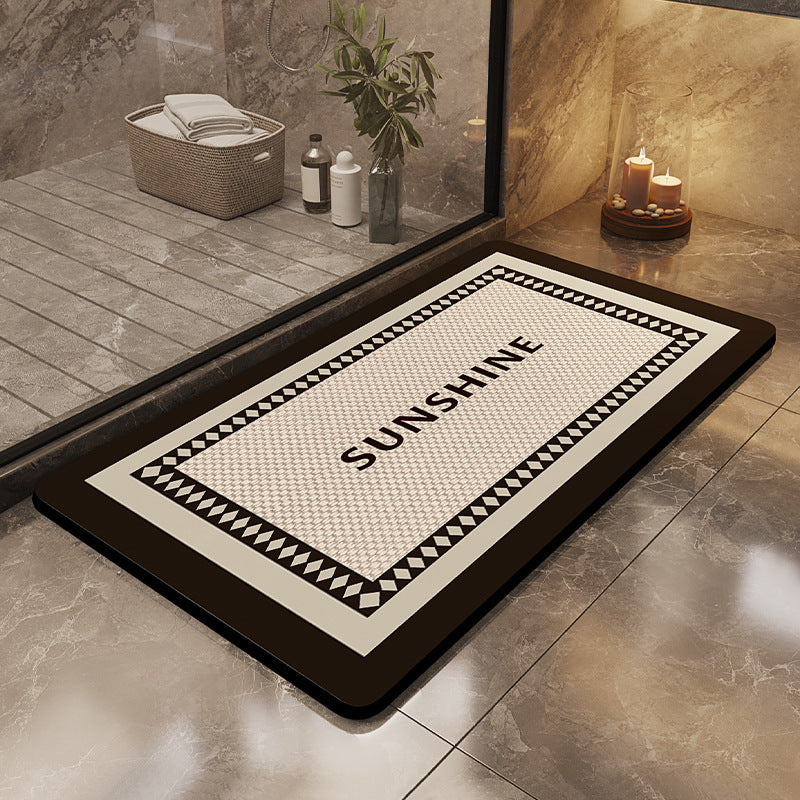 Modern Geometric Bath Mat