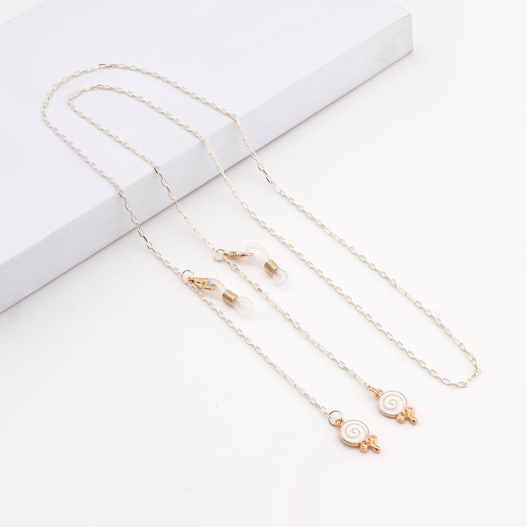 Elegant Geometric Glasses Chain kalsten