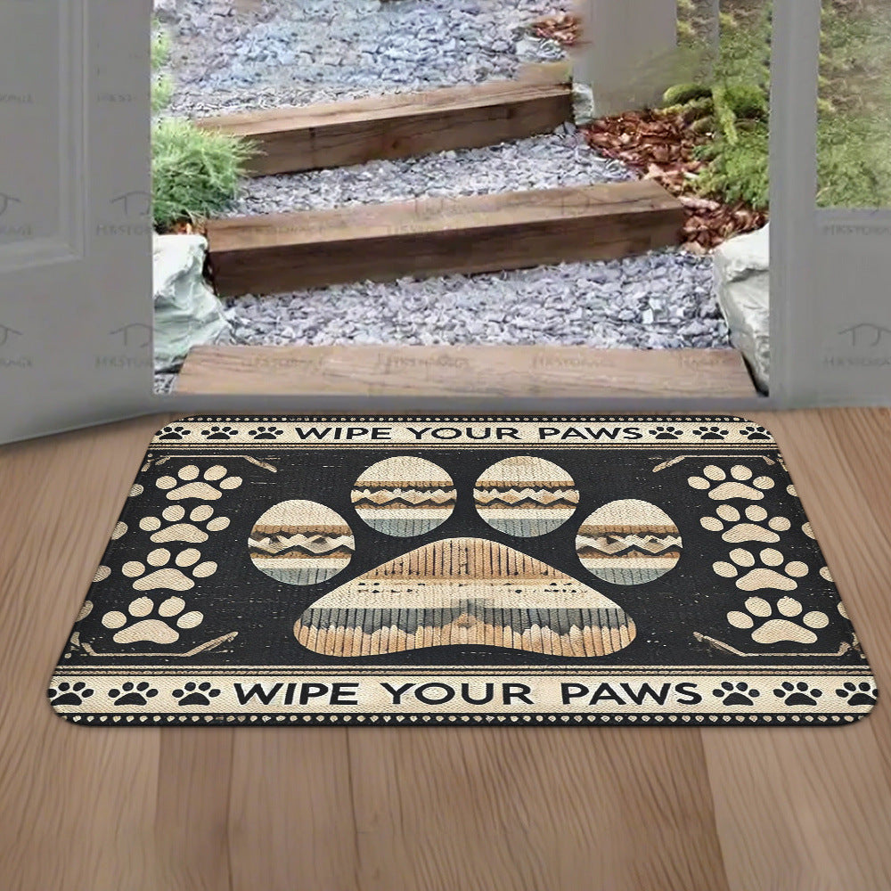 Aquatic-Themed Bath Mat Kalsten