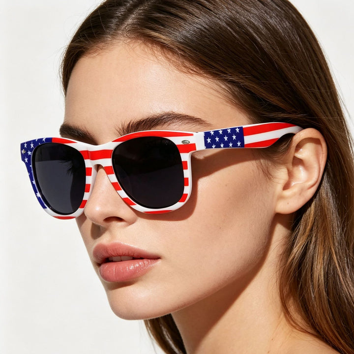 Patriotic Aviator Sunglasses Kalsten